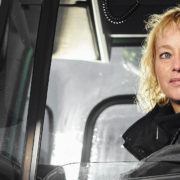 Chauffeur Lucienne Mulder van Oegemastransport