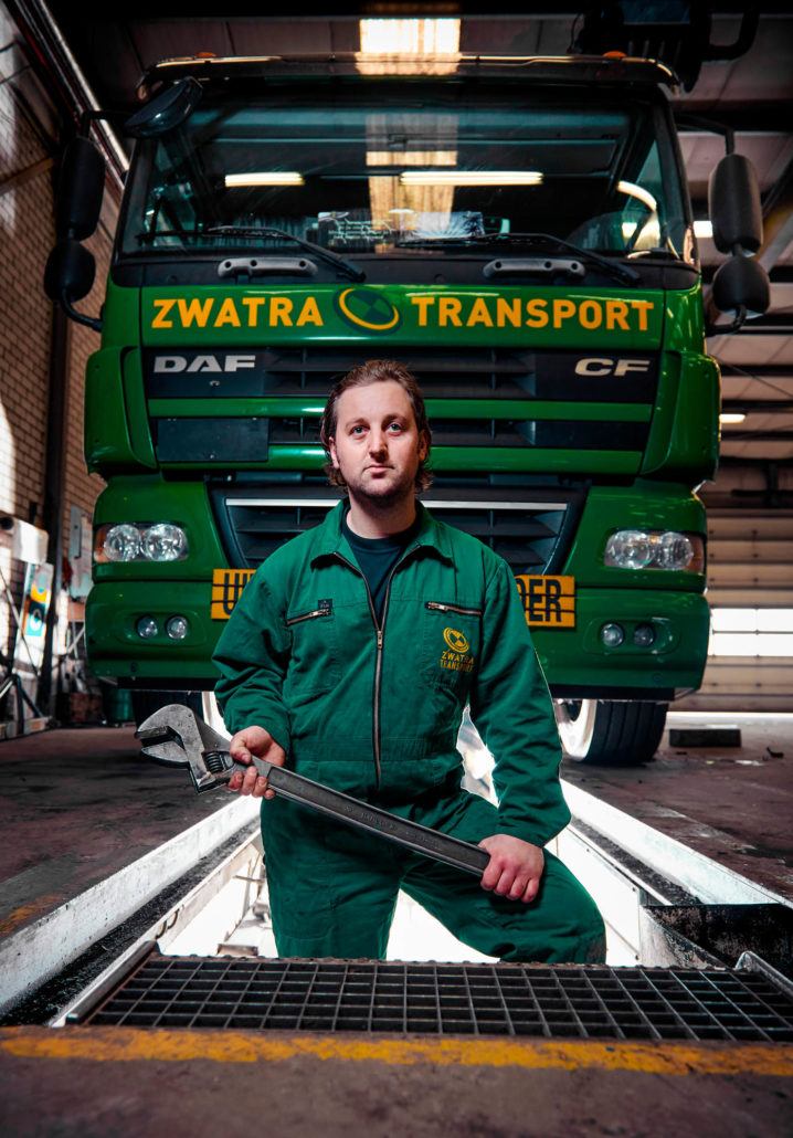 Wesley Verburg, Monteur Zwartra Transport